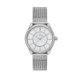 Ferro Silver Wicker Cord Womens Wristwatch F21152C-A