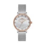 Ferro Silver Mesh Strap Womens Wristwatch F21221C-E