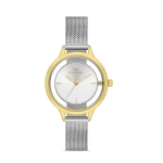Ferro Silver Wicker Cord Womens Wristwatch FL21234C-D