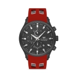 Ferro Claret Red Silicone Band Mens Wristwatch FM31354D-ZF2