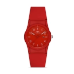 Ferro Red Silicone Cord Womens Watch FL21341D-ZM