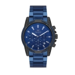 Ferro Dark Blue Steel Strap Mens Wristwatch FM31300A-ZD