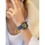 Ferro Lacivert Silikon Kordon Erkek Kol Saati FM11553DWT-L3 Fonksiyonları Aktif 3 ATM Su Geçirmez