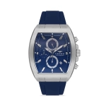 Ferro Navy Blue Silicone Band Mens Wristwatch FM31325D-L3