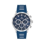 Ferro Navy Blue Silicone Band Mens Wristwatch FM31360D-L3