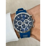 Ferro Lacivert Silikon Kordon Erkek Kol Saati FM31360D-L3 Fonksiyonları Aktif 3 ATM Su Geçirmez