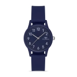 Ferro Navy blue silicone cord womens wristwatch fl21343d-h