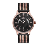 Ferro Rose/Black Hasır Kordon Erkek Kol Saati F11050C-1117-R2