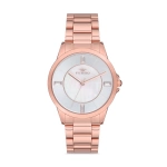 Ferro Rose Steel Strap Womens Wristwatch F21091A-C