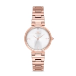 Ferro Rose Steel Strap Womens Wristwatch F21120A-C