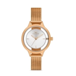 Ferro Rose Mesh Strap Womens Wristwatch FL21234C-C