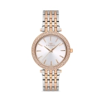 Ferro Rose and Silver Steel Strap Womens Wristwatch FL21449A-E