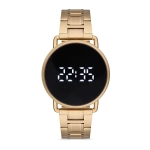 Ferro Yellow Steel Strap Womens Wristwatch F11064A-B