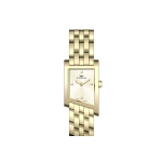 Ferro Sarı Çelik Kordon Kadın Kol Saati FL21771AWT-B4 3ATM Su Geçirmez 2 Yıl Garantili HediyePaketli