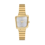 Ferro Sarı Çelik Kordon Kadın Kol Saati FL40157A-B 3ATM Su Geçirmez 2 Yıl Garantili HediyePaketli