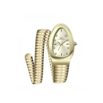 Ferro Sarı Çelik Kordon Kadın Kol Saati FL40165A-B4 3ATM Su Geçirmez 2 Yıl Garantili HediyePaketli