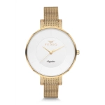 Ferro Yellow Wicker Kordon Womens Wristwatch F81707-838-B