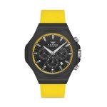 Ferro Yellow Silicone Band Mens Wristwatch FM31348D-ZN