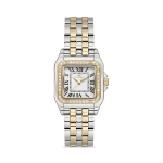 Ferro Yellow and Silver Steel Strap Womens Wristwatch FL40112A-D