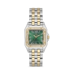 Ferro Yellow and Silver Steel Strap Womens Wristwatch FL40112A-D6