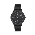 Ferro Black Steel Strap Mens Wristwatch F11333A-G