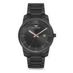 Ferro Black Steel Cord Mens Wristwatch F81883A-898-G
