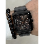 Ferro Siyah Çelik Kordon Erkek Kol Saati FM11465AWT-G Fonksiyonları Aktif 3ATM Su Geçirmez