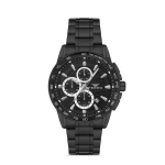 Ferro Black Steel Strap Mens Wristwatch FM31441A-G