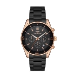 Ferro Black Steel Strap Mens Wristwatch FM31920A-R