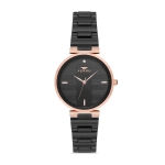 Ferro Black Steel Cord Womens Wristwatch F21120A-R