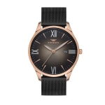 Ferro Black Mesh Strap Mens Wristwatch F11212C-R