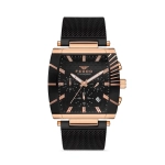 Ferro Black Mesh Strap Mens Wristwatch FM31265C-R