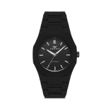 Ferro Black PolyCarbon Strap Mens Wristwatch F11400D-G