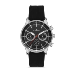 Ferro Black Silicone Cord Mens Wristwatch FM11150D-J2