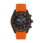 Ferro Orange Silicone Band Mens Wristwatch FM31324D-ZL