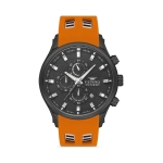 Ferro Orange Silicone Band Mens Wristwatch FM31354D-ZO