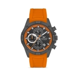 Ferro Orange Silicone Band Mens Wristwatch FM31361D-ZL