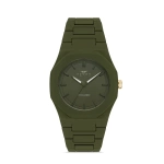 Ferro Green PolyCarbon Strap Mens Wristwatch F11400D-19F