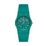 Ferro Green Silicone Cord Womens Wristwatch FL21341D-ZG