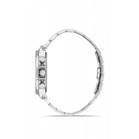 Ferro Gümüş Çelik Kordon Erkek Kol Saati FM43020A-A2 Tüm Fonksiyonlar Aktif 3 ATM Su Geçirmez