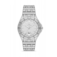 Ferro Gümüş Çelik Kordon Erkek Kol Saati FM43017A-A Tüm Fonksiyonlar Aktif 3 ATM Su Geçirmez