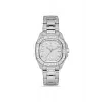 Ferro Gümüş Çelik Kordon Kadın Kol Saati FL43008A-A 3ATM Su Geçirmez 2 Yıl Garantili HediyePaketli