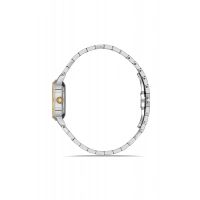 Ferro Sarı ve Gümüş Çelik Kordon Kadın Kol Saati FL43009A-D 3ATM Su Geçirmez 2 Yıl Garantili