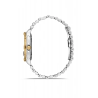 Ferro Sarı ve Gümüş Çelik Kordon Erkek Kol Saati FM43017A-D2 Tüm Fonksiyonlar Aktif 3ATM Su Geçirmez