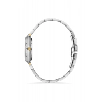 Ferro Sarı ve Gümüş Çelik Kordon Kadın Kol Saati FL43006A-D 3ATM Su Geçirmez 2 Yıl Garantili