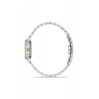 Ferro Sarı ve Gümüş Çelik Kordon Kadın Kol Saati FL43009A-D6 3ATM Su Geçirmez 2 Yıl Garantili