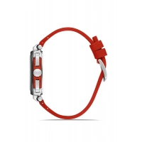 Ferro Kırmızı Silikon Kordon Erkek Kol Saati FM11572DWT-ZW4 Fonksiyonları Aktif 3 ATM Su Geçirmez