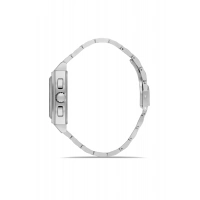 Ferro Gümüş Çelik Kordon Erkek Kordl Saata FM11553AWT-A Fonksiyonları Aktif 3 ATM Su Geçirmez