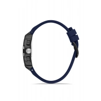 Ferro Lacivert Silikon Kordon Erkek Kol Saati FM11527DWT-ZA3 Fonksiyonları Aktif 3ATM Su Geçirmez