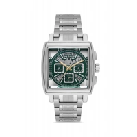 Ferro Gümüş Çelik Kordon Erkek Kol Saati FM11553AWT-A6 Fonksiyonları Aktif 3 ATM Su Geçirmez